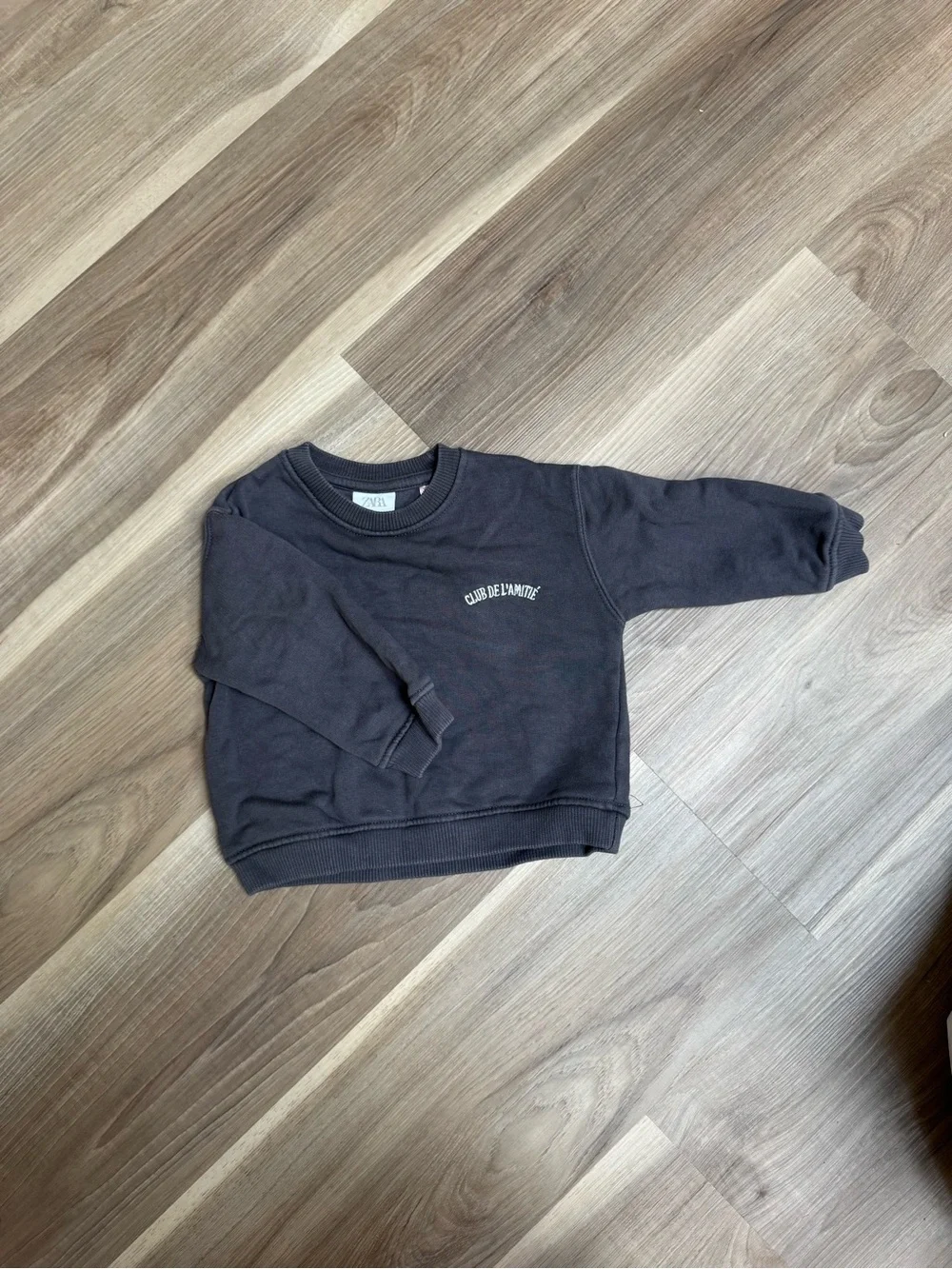 Zara Black Crewneck Sweater